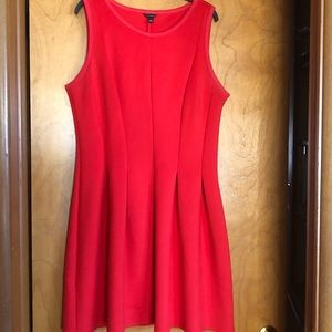 Red Hot Fit & Flare Dress